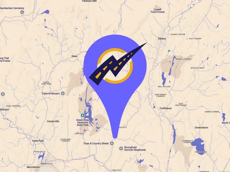 Drive Electric Vermont map marker icon
